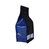 Envase stand-up de café reciclado de 500g con fondo de caja