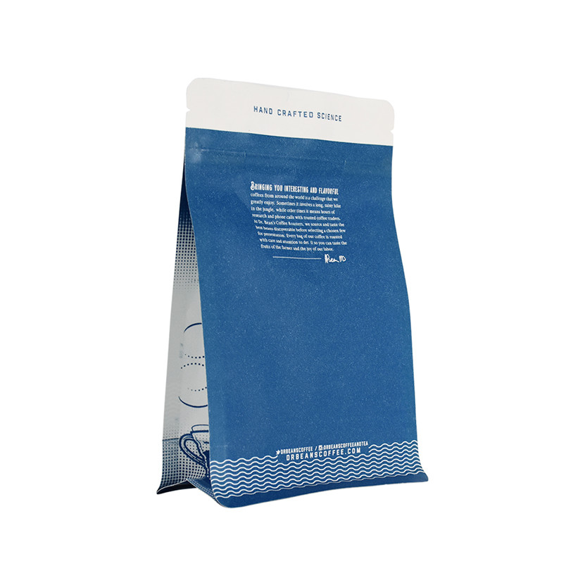 Bolsas de embalaje de café biodegradables bolsas de embalaje al por mayor 