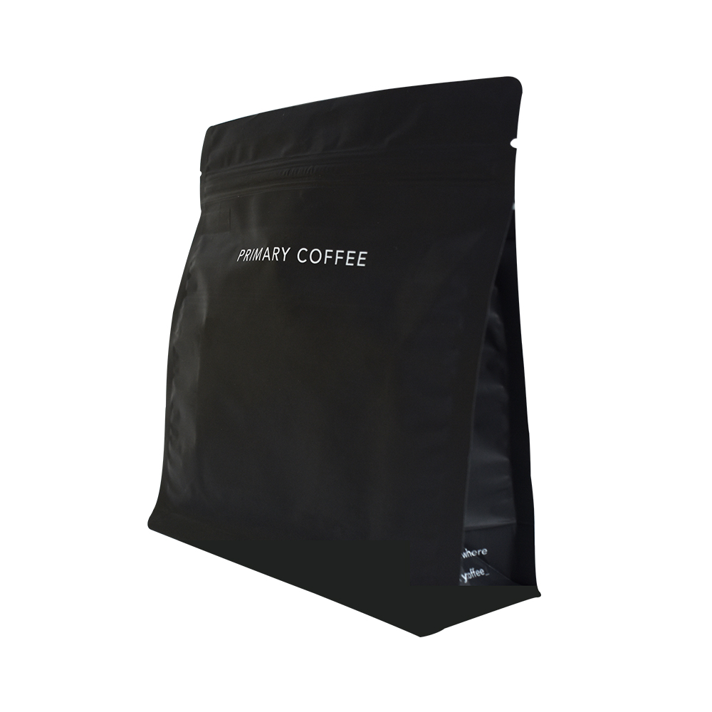 OEM Food Grade Biodegradable Flat Botthip Bolsas de café de café 250 g