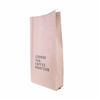 Empaquetado de papel compostable de la bolsa de café con escudete lateral de 2 libras