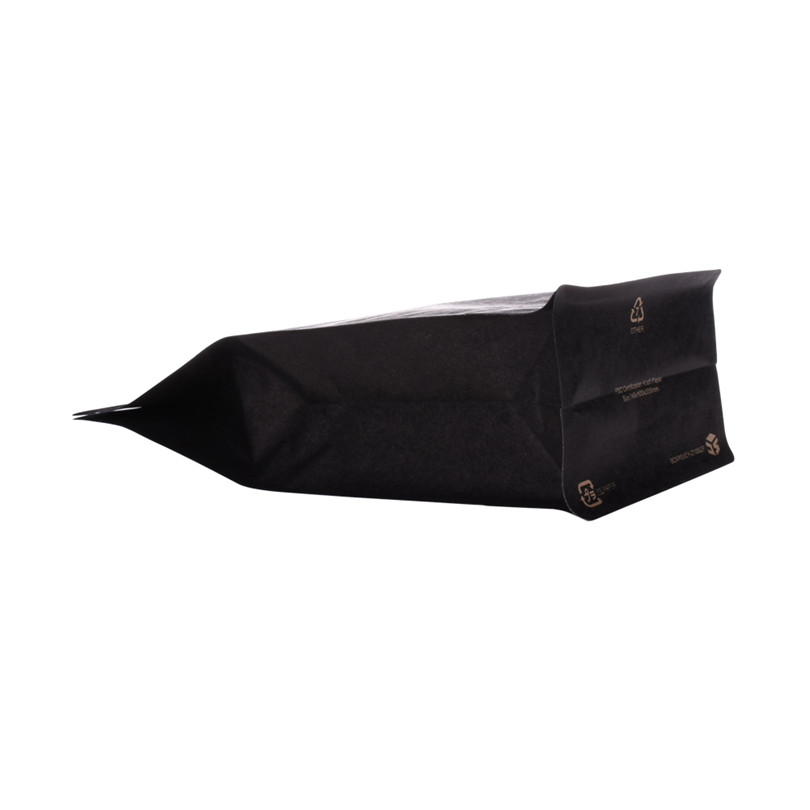 Reciclar bolsas impresas personalizadas laminadas con corbata de estaño 