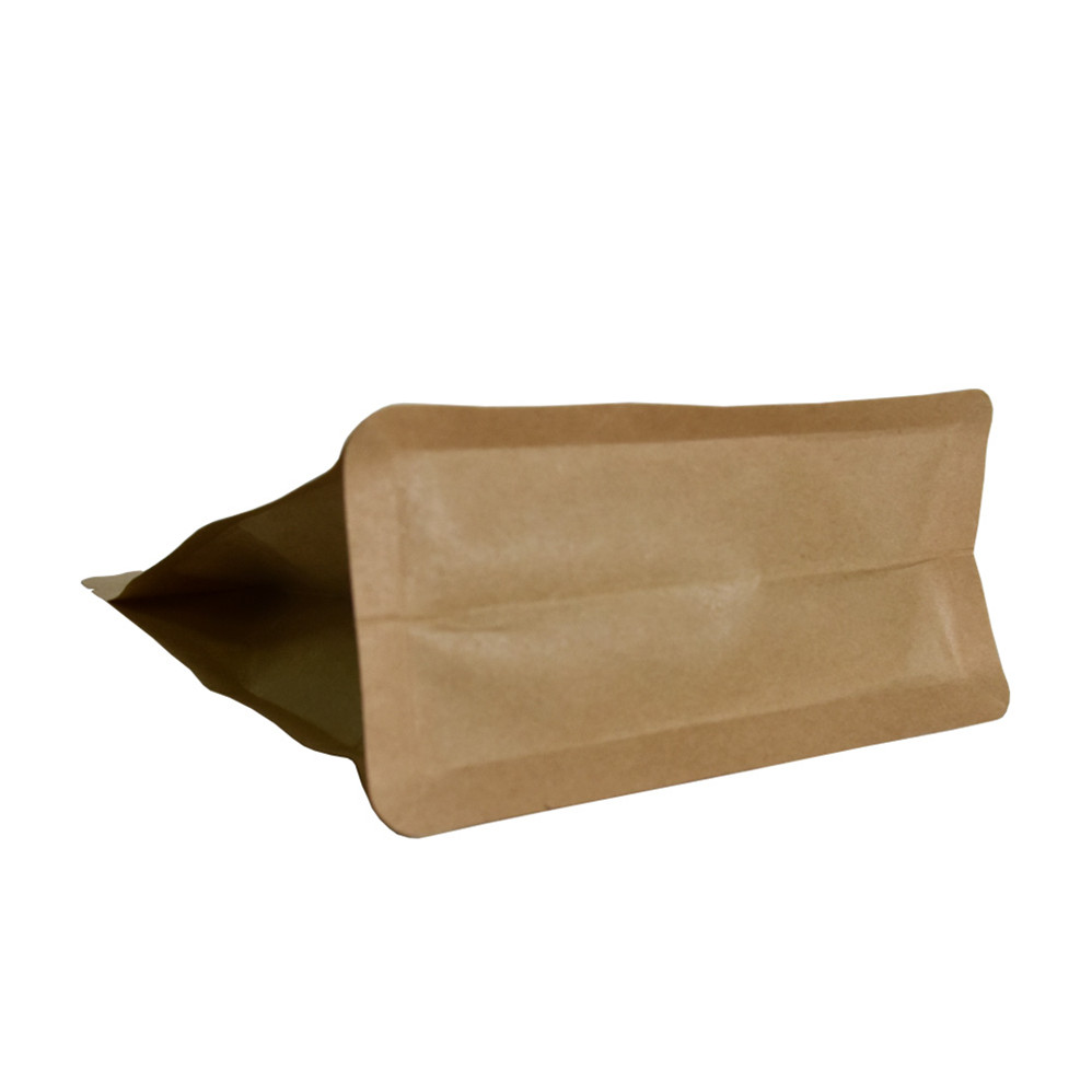 Bolsas de papel de bambú de materiales biodegradables impresos personalizados