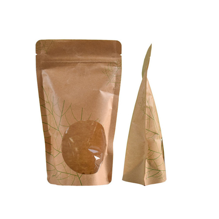 Nuevo diseño Kraft Paper Cómo germinar las semillas en una bolsa ziplock
