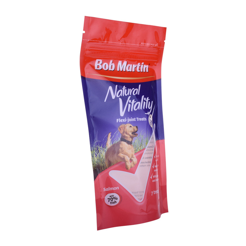 Producción personalizada Proveedores de bolsas de alimentos para mascotas personalizadas
