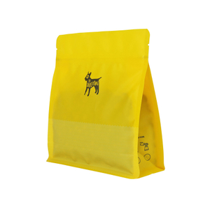 Logotipo de logotipo colorido compostable lámina impresa embalaje impreso bolsas de café premium
