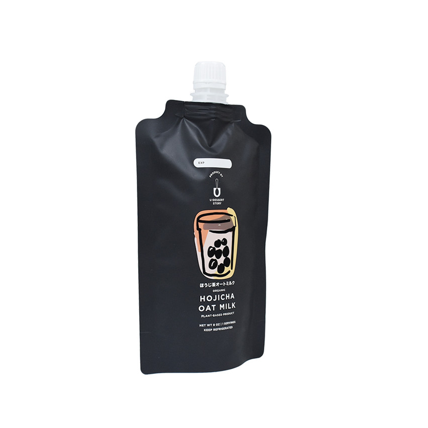Diseño personalizado Embalaje de la bolsa de boquilla laminado para líquido al por mayor