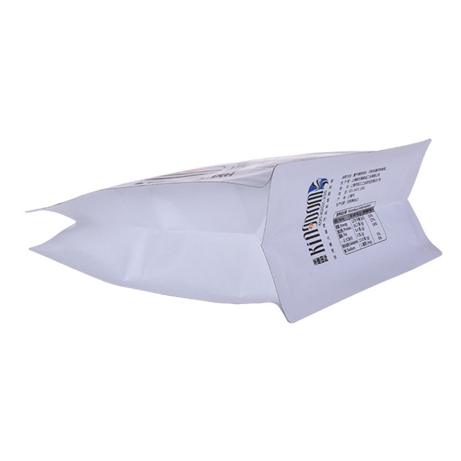 Materiales biodegradables de alta calidad bolsas de papel resellables para embalaje de alimentos