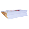 Embalaje flexible Diseño personalizado Resealabele Bolsa de papel compostable logotipo personalizado