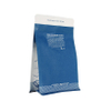 Impresión de gravedad colorida compostable PLA Flat Bottom Bag al por mayor