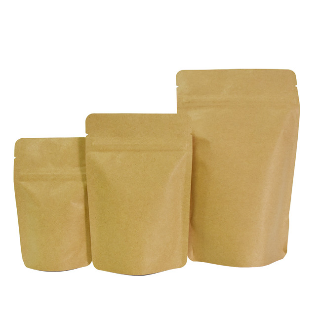 Bolsas poli 4x2x8 bolsas de stock reciclables bolsas de embalaje de macadamia