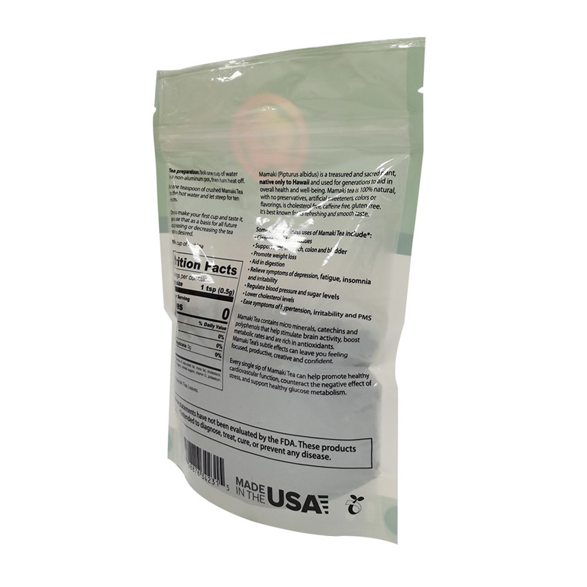 Bajo precio K-SEAL Biodegradable Bolsa de café con cremallera bolsa de café personalizado Bolsas de té personalizadas con logotipo