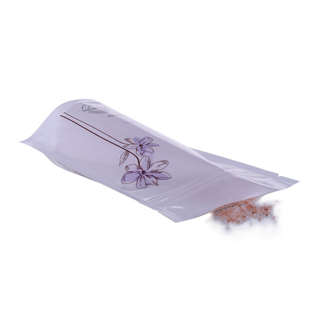 Bolsas de polipropileno de acabado mate completo renovable Spices Bolsas de empaquetado de especias Embalaje de sal rosa