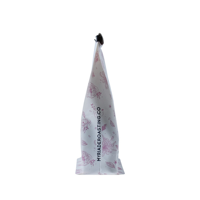 Bolsas de café de plástico transparente en bolsas a granel para empaquetar el café