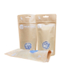 Poldes de comida para mascotas a prueba de humedad de la cremallera bolsas de cremallera compostables bolsas de arena para gato