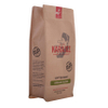 Reciclaje reciclable existencias de plástico biodegradables bolsas de papel kraft reelicionables empaquetado de café especializado