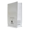 Mejor precio Diseño creativo Biodegradable bolsas de café de fondo plano resellable