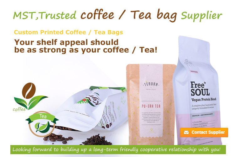 bolsa de t&eacute; de caf&eacute;