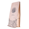 Bolsas de café personalizadas de papel kraft compostables 500 g con logotipo impreso