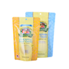 Materiales reciclables de foca de calor personalizado Embalaje flexible UV Spot Food Stand Up Pouch