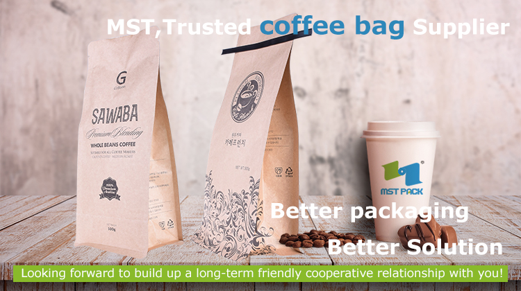 bolsa de caf&eacute; karft