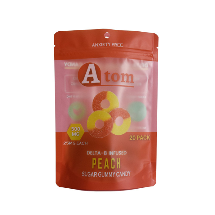 Impresión mate de alimentos Grado de alimentos Plastic stand up Packaging de bolsas Zipllock