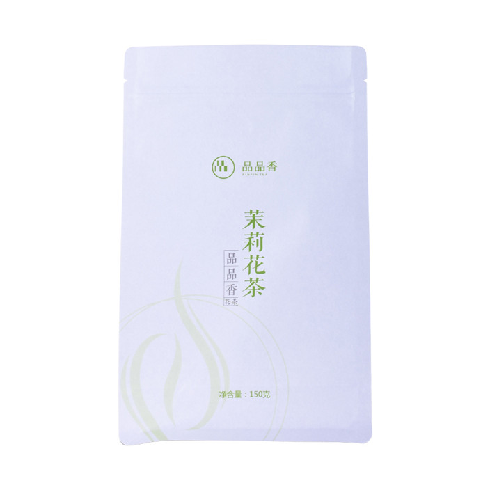 Té de papel biodegradable de impresión personalizado de fondo cuadrado