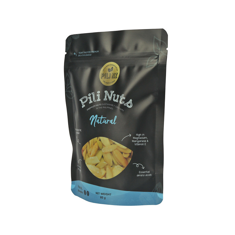 Bolsa de cremallera en relieve renovable para comida