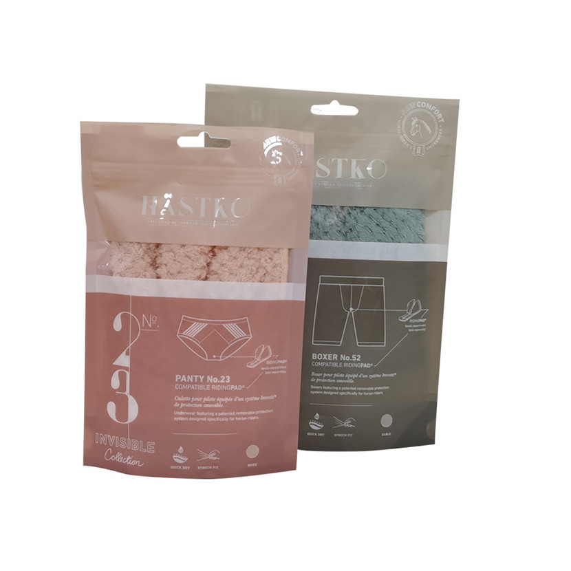 Bolsas de ropa compostables reutilizables impresas personalizadas