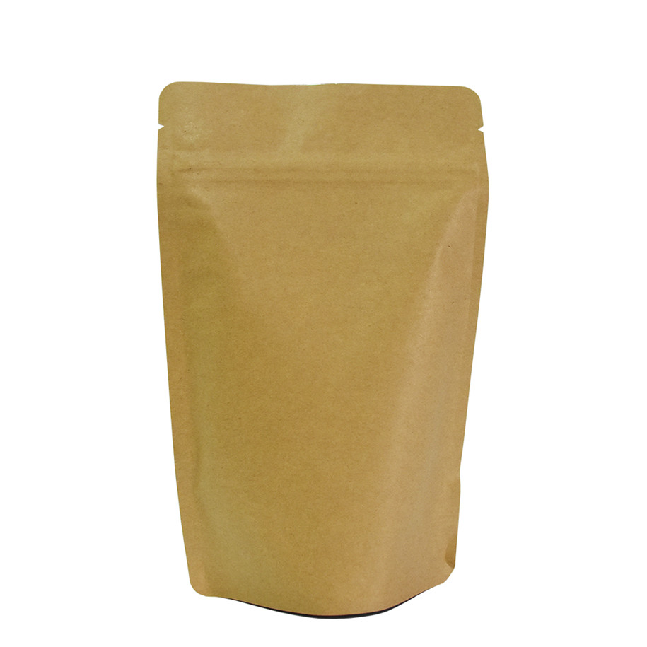 Bolsas compostables para la bolsa de café de papel kraft kraft 