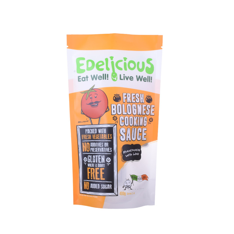 Bolsa de empaque al por mayor de Spice Biodegradable en relieve