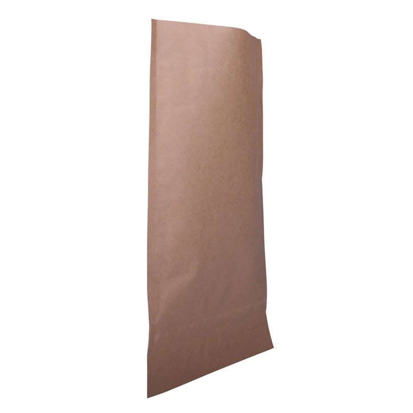 Impresión de gravedad reciclable Bolsa de papel Kraft para embalaje de especias al machacar