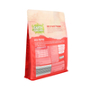 Impresión impresa personalizable resellable rosa plástico stand up cremallera bolsa de envasado de alimentos