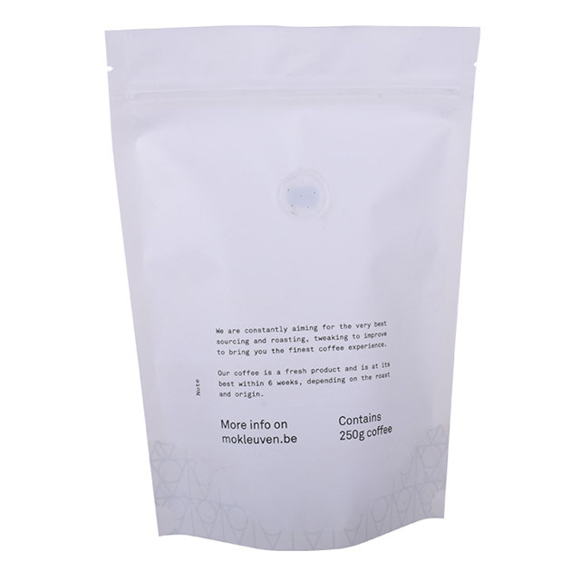 Zipper Tear Notch Pouch personalizado Mejor paquete de café Bolsas de bolsa personalizadas