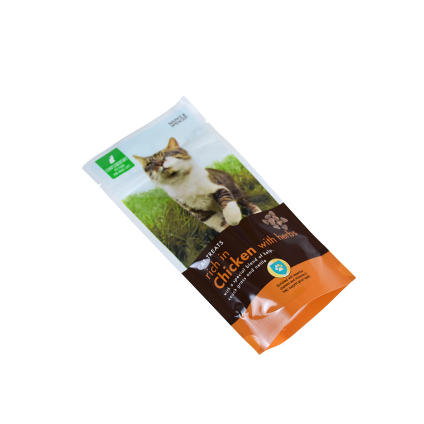 Embalaje de alimentos para mascotas biodegradables de alta calidad Reciclaje Bags Biodegradable Zipllock bolsas de papel de papel de comida para perros