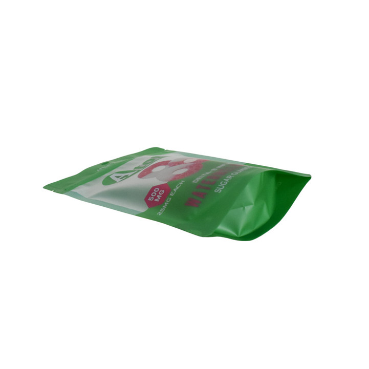 Logotipo personalizado acabado mate polvileno renovable bolsas de dulces sellado envoltura de dulces
