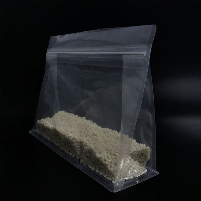 Material laminado de reciclaje sostenible bolsas transparentes al por mayor