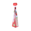 Proveedor de China Eco amigable hecho de bolsas de jugo de forma de botella de caña de azúcar.