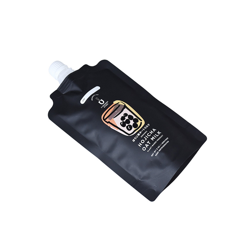 Diseño personalizado Embalaje de la bolsa de boquilla laminado para líquido al por mayor