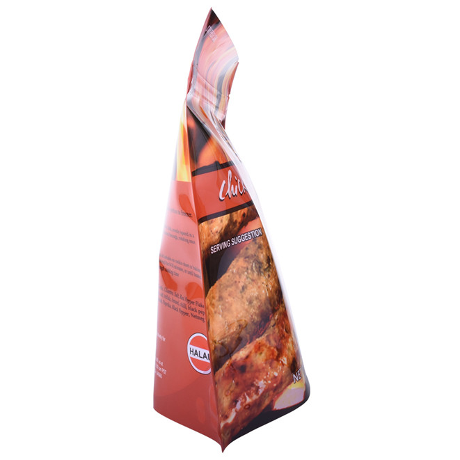 Bolsas de tirolina compostables personalizadas de bolsa personalizadas impresas completas para carne tostada