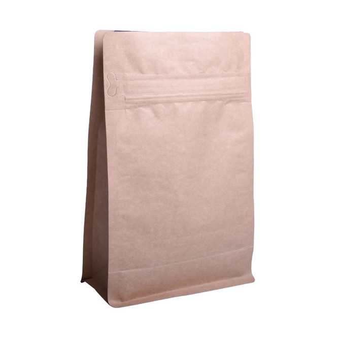 Bolsa de paquete de papel OEM de diseño ecológico de grado eCO de alimentos