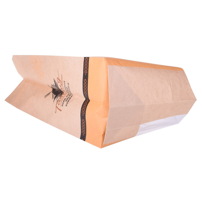Bolsas de material laminado ecológico Diseño personalizado Certificado para el hogar Compostible Rey Arthur Bolsas de pan Bolsas