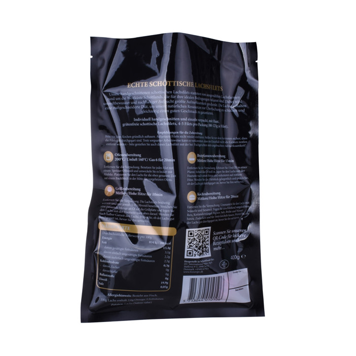 Precio al por mayor Películas biodegradables con sello de calor personalizado para bolsas de vacío de envasado de alimentos con impresión