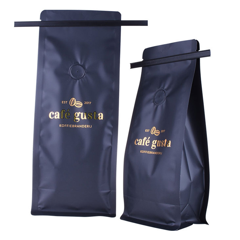 Impresión personalizada Bolsas de café PLA compostables ecológicas