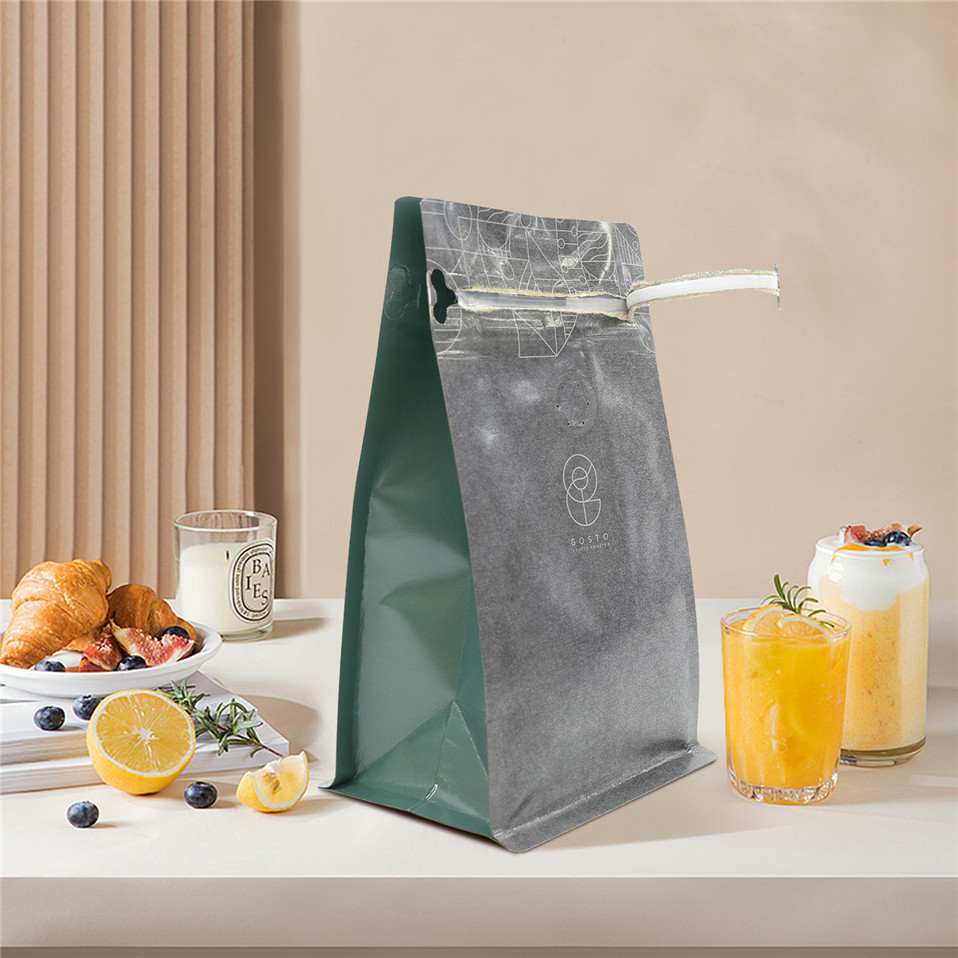 Bolsa De Embalaje Negativa De Co2 De Grado Alimenticio 100% Bolsas De Té De Café Reciclables