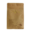 Bolsa plana de café con impresión de huecograbado ecológico