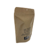 Bolsas de cremallera biodegradables exclusivas con cremallera bolsas de café personalizadas con válvula