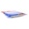 Retail U Bottom Sello Compostible Bolsa de camiseta Bag Bag de plástico Laminado de grado de alimentos