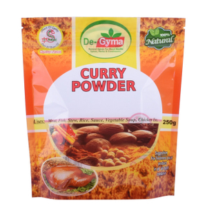 Suministro de fábrica Diseño personalizado Curry Spice Pouches con fácil lágrimas