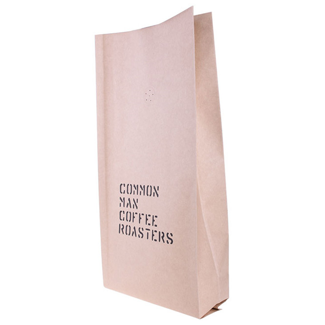 Embalaje biodegradable a prueba de humedad de reciclaje para bolsas de embalaje de papel de comida donde comprar bolsas de café