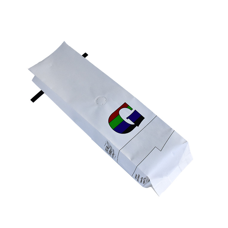 Bolsa de papel superior Bag Biodegradable Tecnología de plástico Tamaño de la bolsa de café